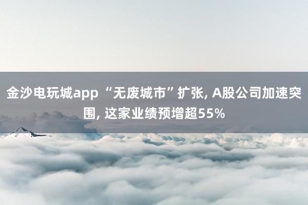 金沙電玩城app “無(wú)廢城市”擴(kuò)張， A股公司加速突圍， 這家業(yè)績(jī)預(yù)增超55%